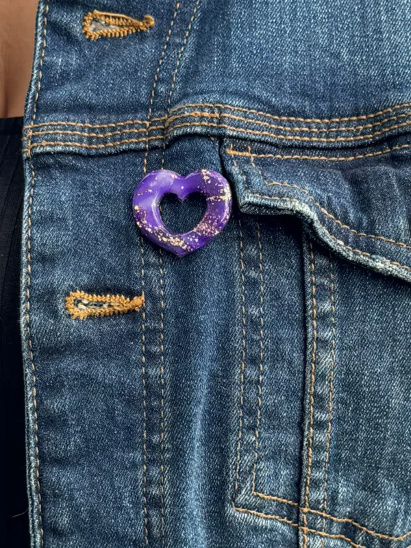 Porte-lunettes — violette